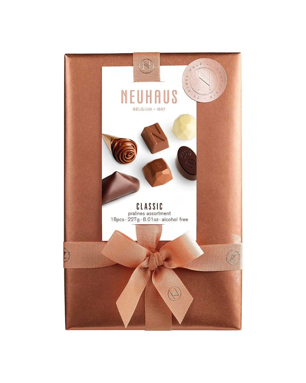 1/2 Lb Assorted Chocolate Pralines W77371
