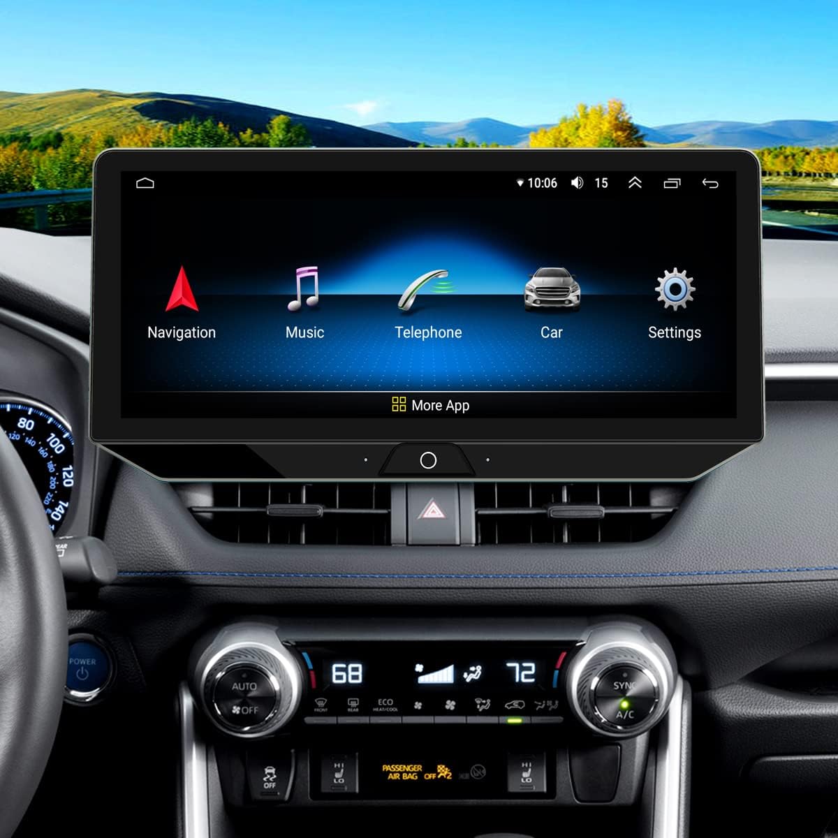 12.3inch Touch Screen Wireless Carplay Android Stereo I5095