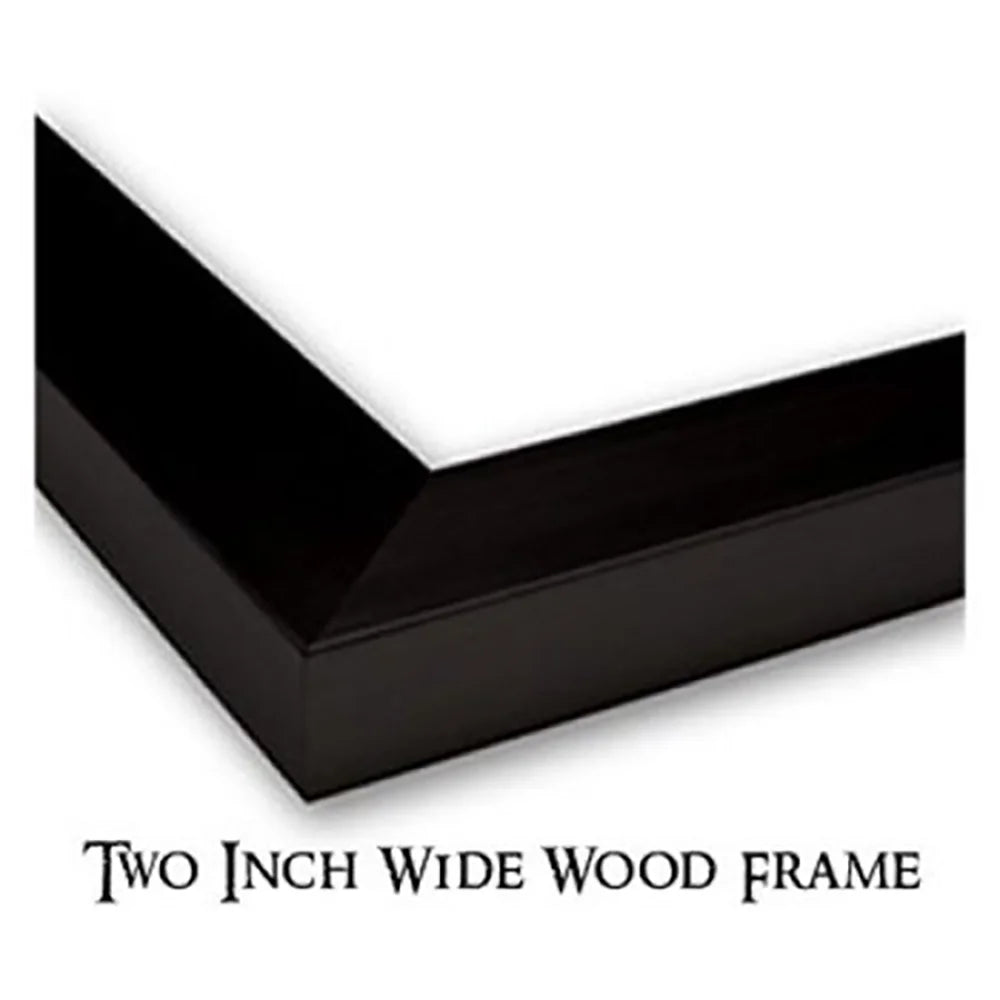 12x12 Black Framed Museum Art Print Z8101