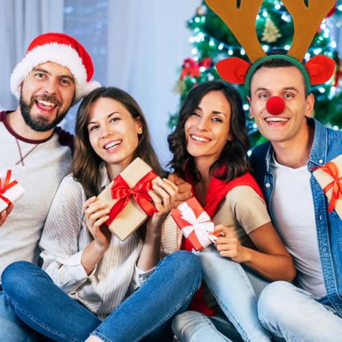 12 PCS Christmas Reindeer Antlers Headband X548