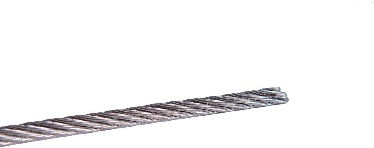 1/8” 1x19 Marine Grade Stainless Steel Cable 250-Foot Spool X90716