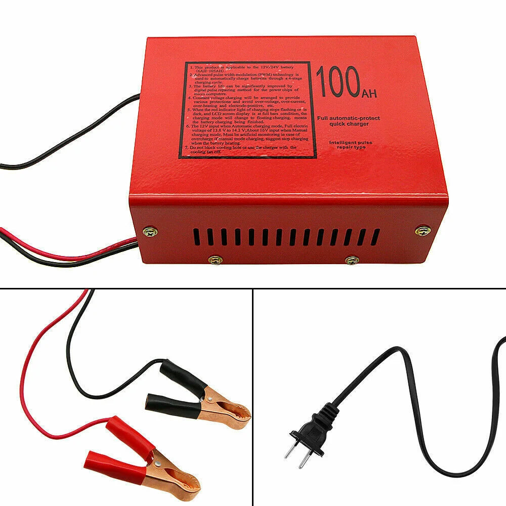 12V/24V 10A 140W Battery Charger B210