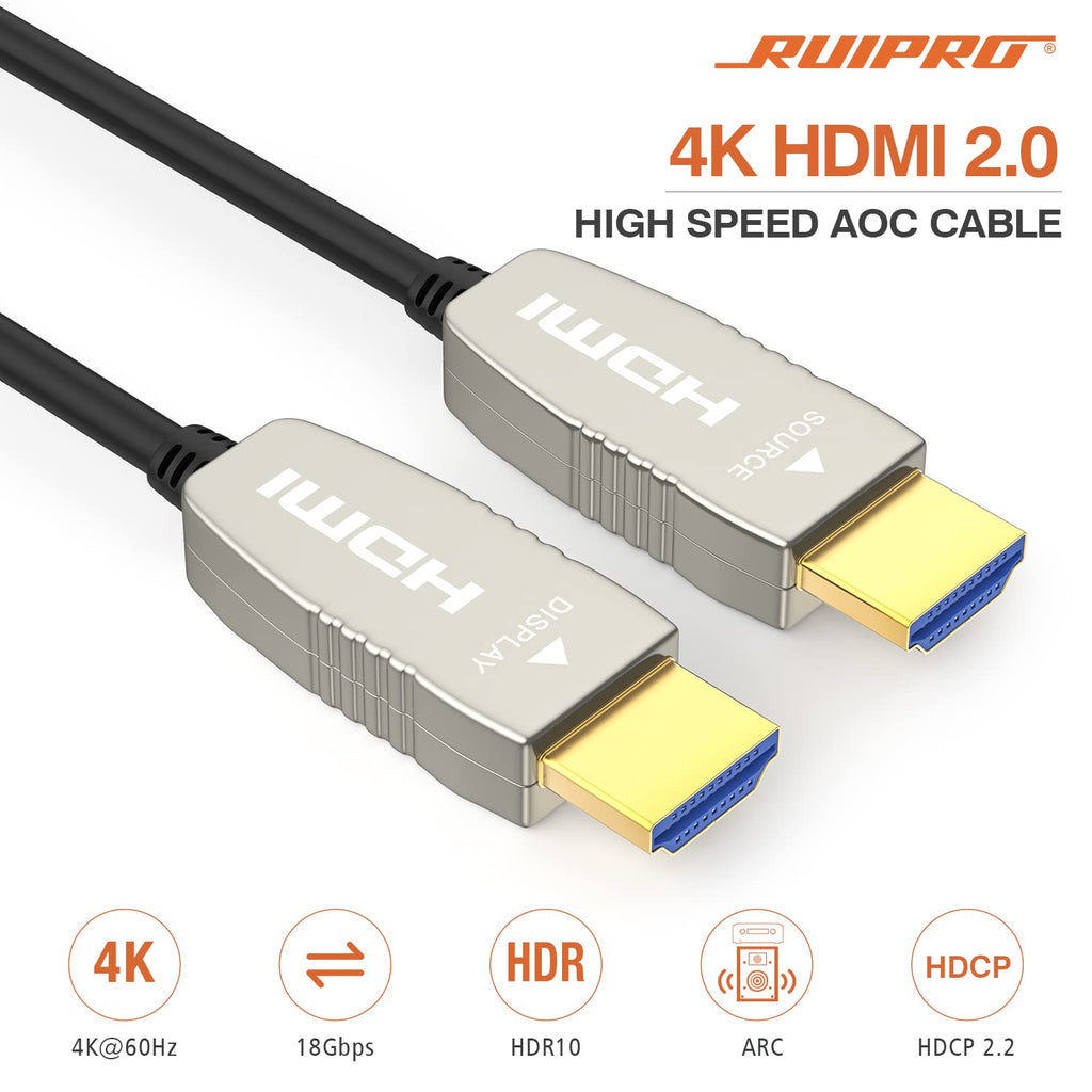 Fiber HDMI Cable 33 feet Ultra Slim Flexible W11336