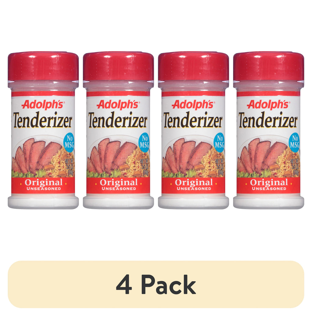 (4 pack) Unseasoned Tenderizer, 3.5 oz Mixed Spices & Seasonings U988701