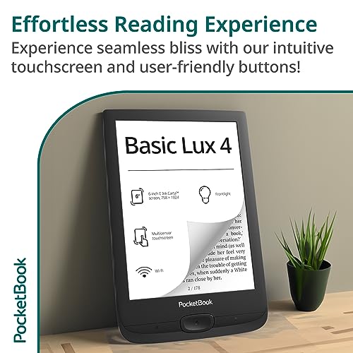 6ʺ Glare-Free Eye-Friendly E-Ink E-Reader M852606