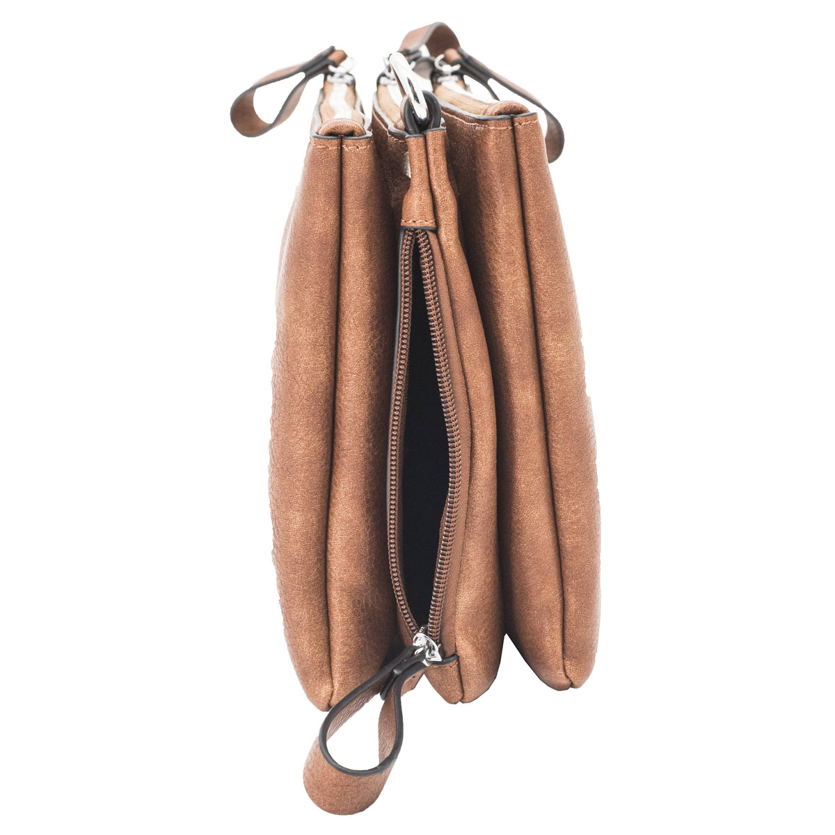 Brown Cross Body Purse Y3800