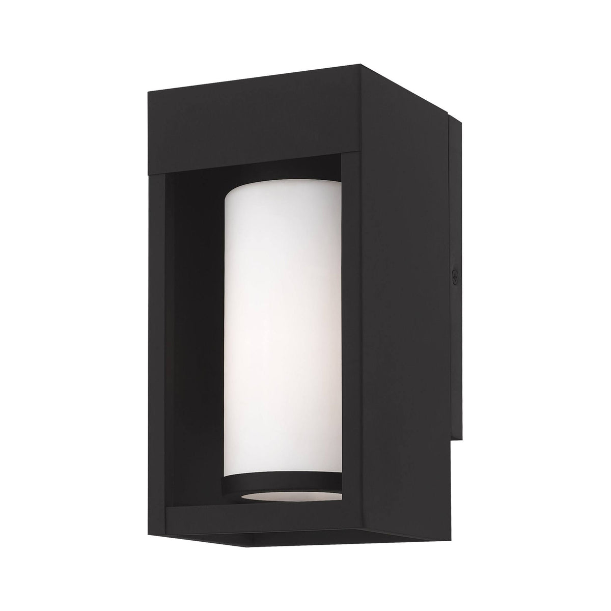 1 Light Outdoor Wall Lantern Black G171