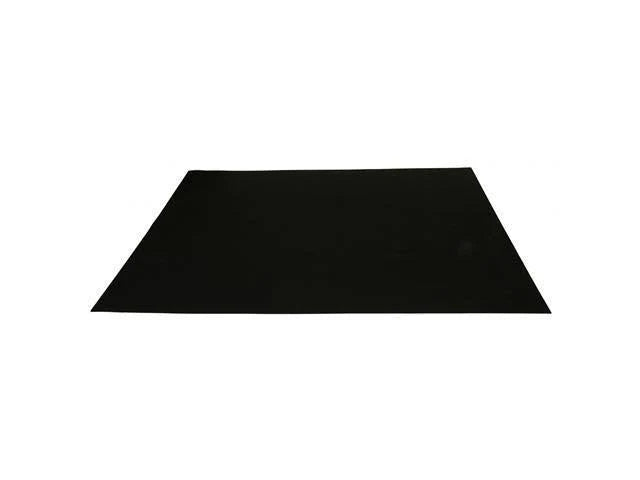 1/4 inch x 4ft. x 5.5ft. Black Rubber Flooring Mat M78218