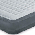 Queen Grey Airbed with Electric Pump X590208