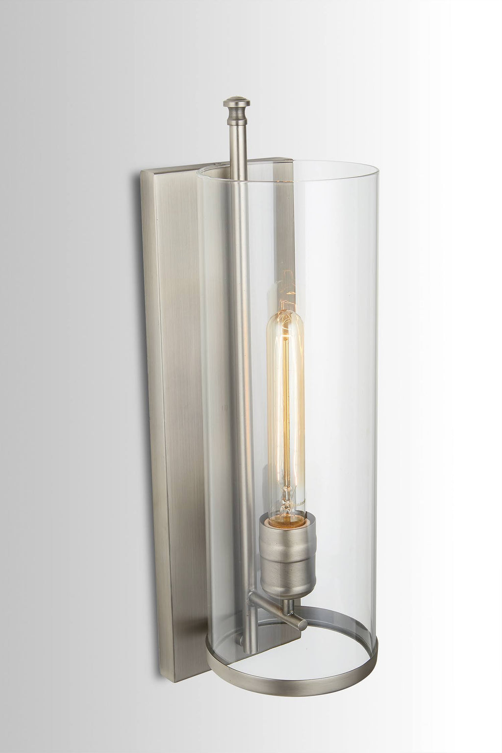 1 Light Antique Nickel Sconce G558209