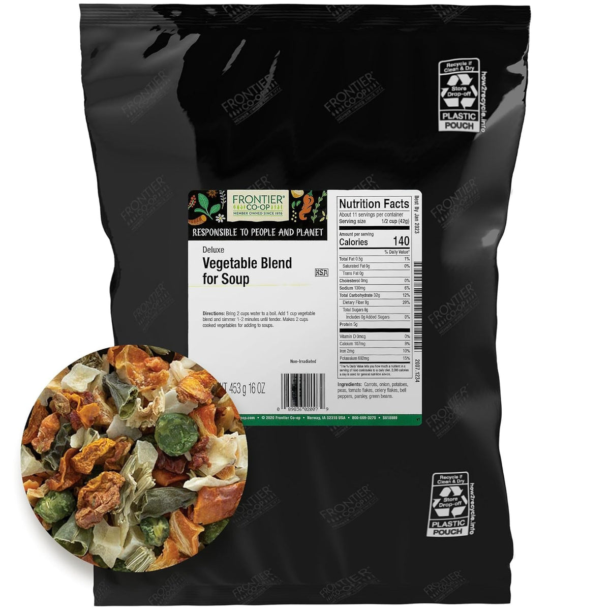 1-Pound Mixed Dried Vegetable Soup N56120