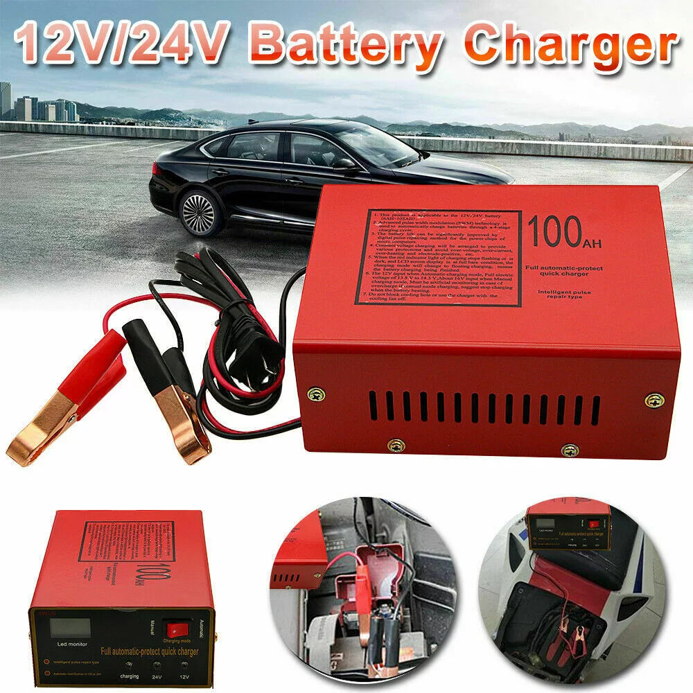 12V/24V 10A 140W Battery Charger B210