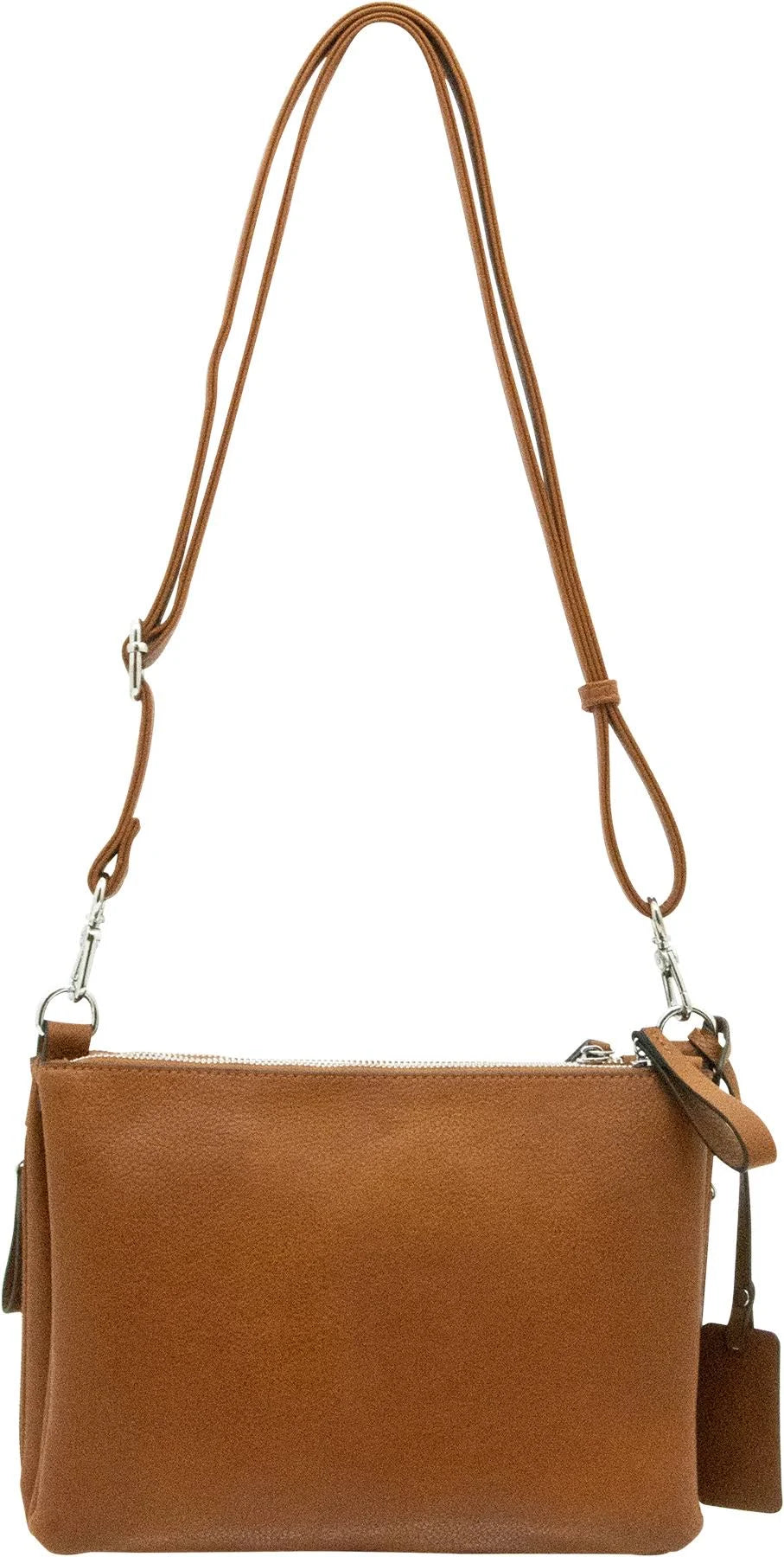 Brown Cross Body Purse Y3800