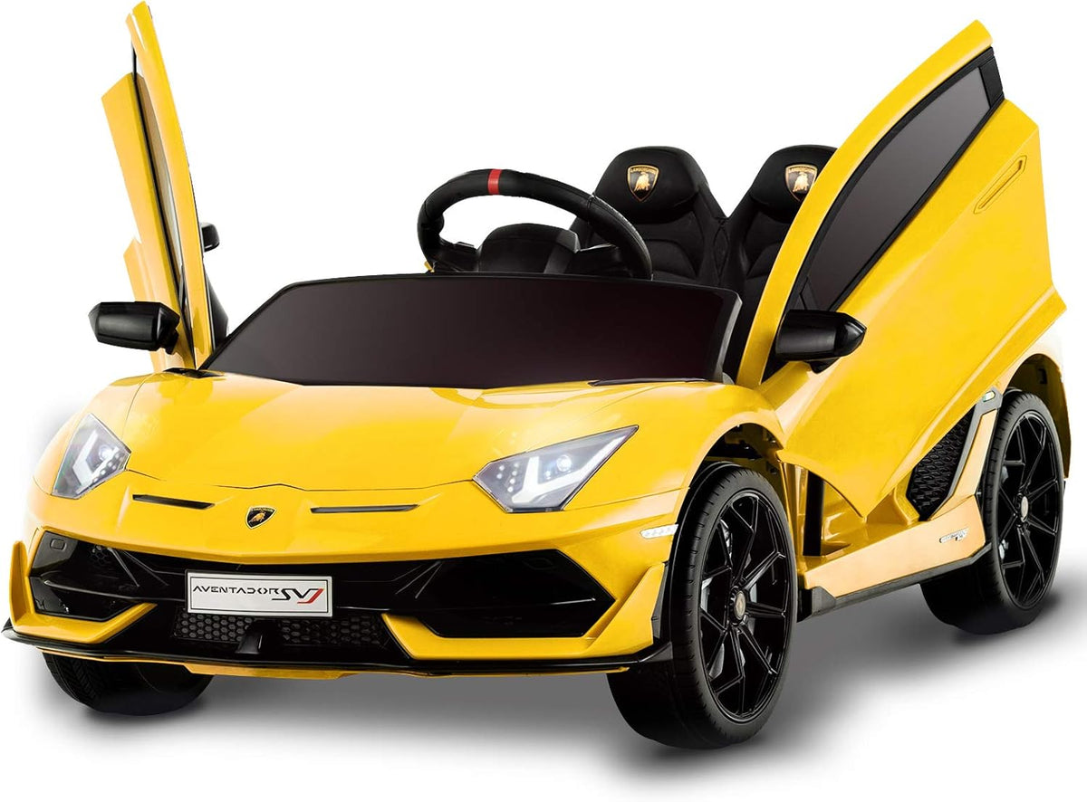 12V Kids Electric Ride On Car with Remote Control, White M420143