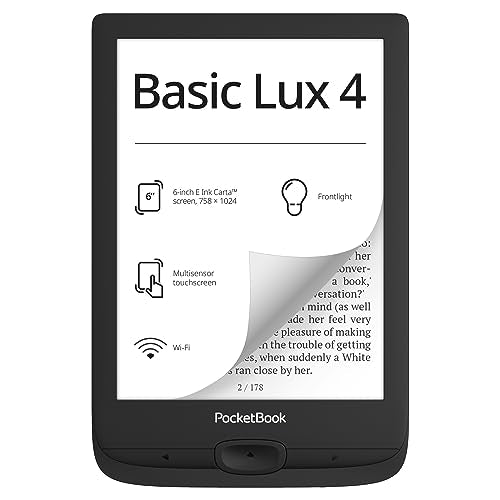 6ʺ Glare-Free Eye-Friendly E-Ink E-Reader M852606