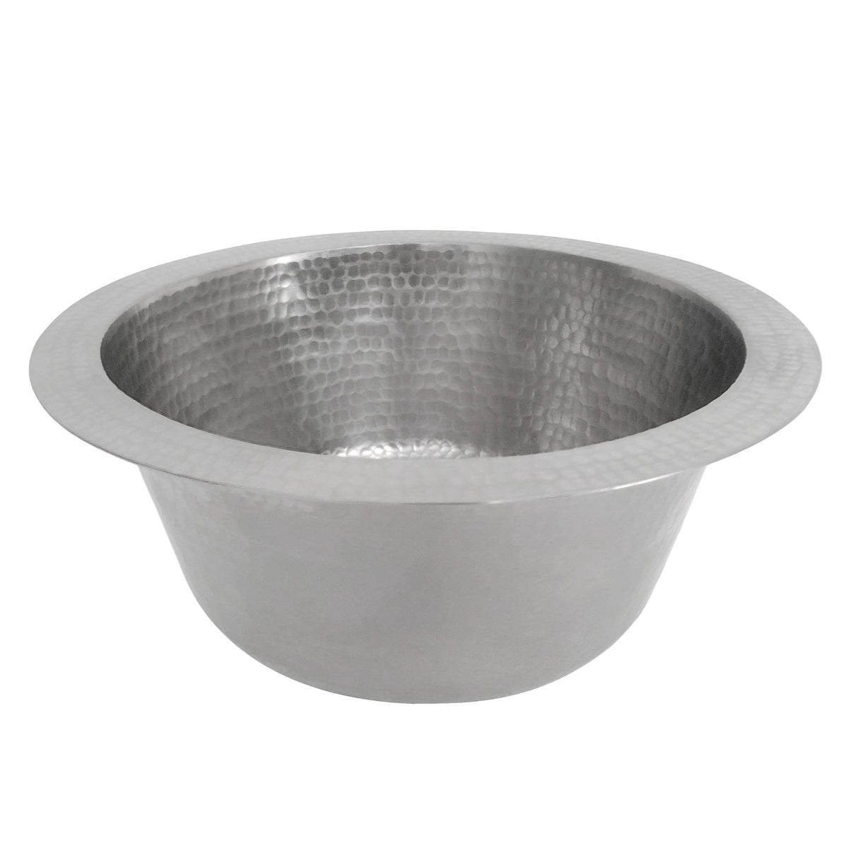 12-Inch Round Hammered Copper Bar Sink with 2-Inch Drain Opening M89456