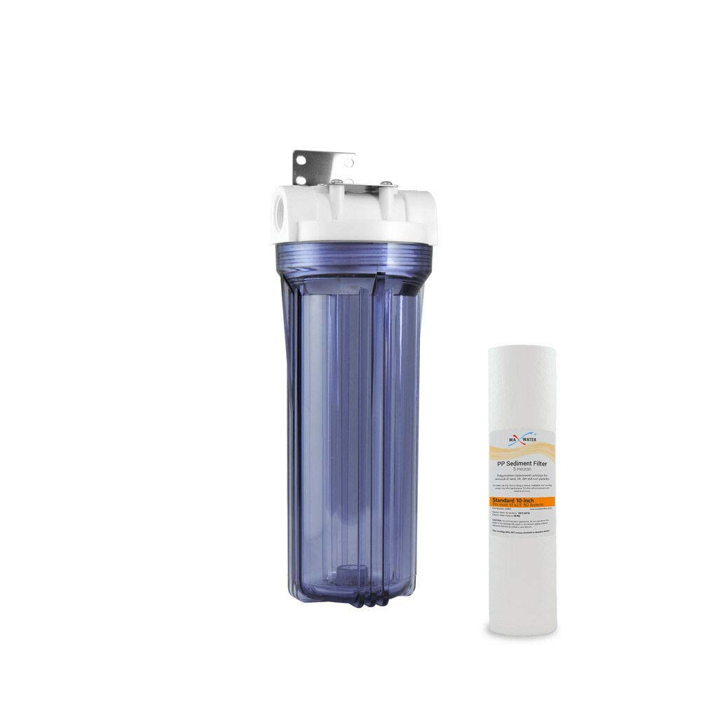 10 inch Whole House Water Filter System with Sediment GAC CTO Carbon Filters R445