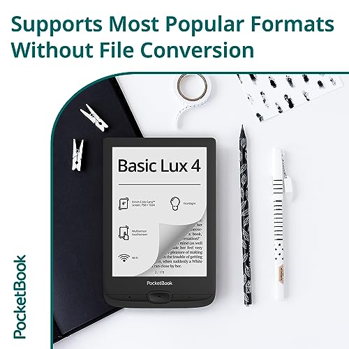 6ʺ Glare-Free Eye-Friendly E-Ink E-Reader M852606