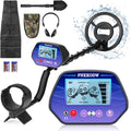 10" Depth Waterproof Metal Detector with LCD Display O409576