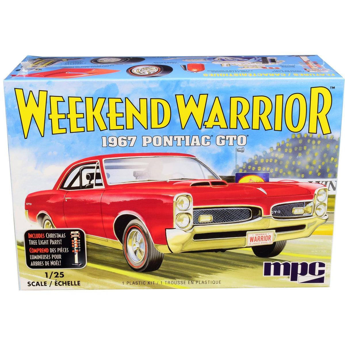 1/25 Scale 1967 Pontiac GTO Model Kit B900549